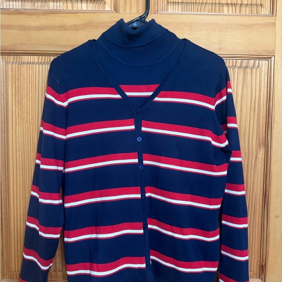 Vintage Pendleton 2-Piece Knit Sweater Set – Size Medium Petite, Like New - Picture 2 of 10